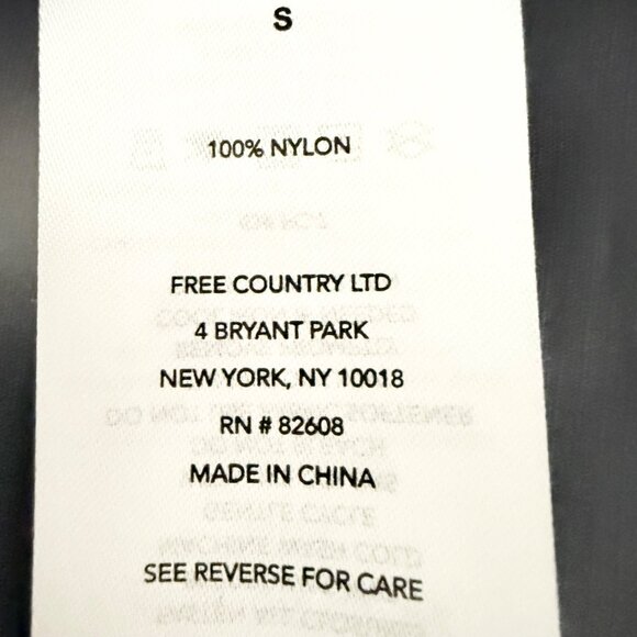 NWT Free Country Men's Expedition Moisture Wicking Storm Gray Nylon Shirt Size S - Picture 9 of 12